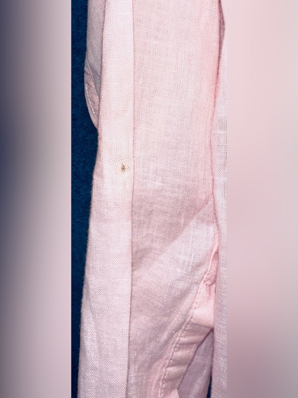 GAP Light Pink 100% Linen Button-Down Shirt - Picture 4 of 7